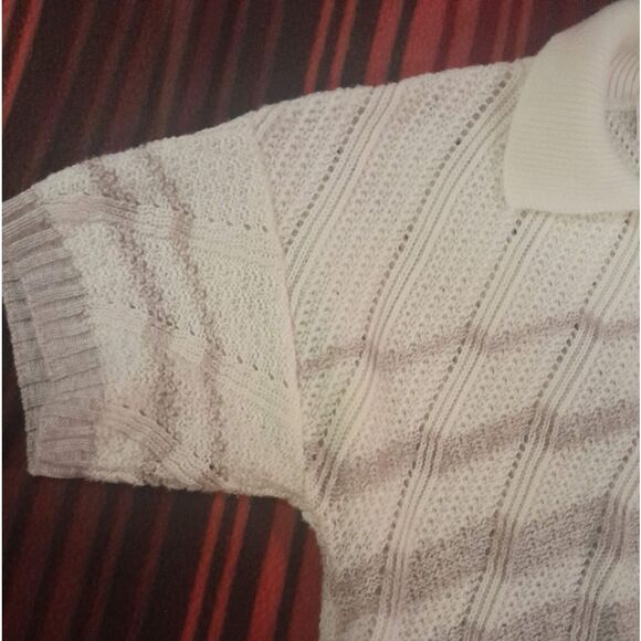 🤠Kenneth Too Lightweight Short Sleeve Sweater Size Small - Picture 3 of 5